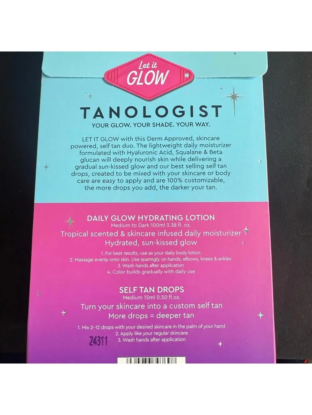 ✨ Tanologist Let It Glow Gradual Tanning Duo Set ✨